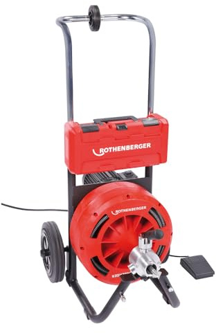 ROTHENBERGER RODRUM M 13 Rohrreinigungsmaschine mit Werkzeugset 16mm, EU, 10mm-20mm Spiraldurchmesser, 690W, 50Hz, 220V-240V | 1000001711 | Rohrreinigungswerkzeug, Rohrreinigung