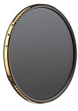 PolarPro - Vario VND - 82 mm - 2/5 Stops - Mist Edition II - Peter McKinnon - Zéro vignettage - mécanisme de Retour haptique - Idéal pour la vidéographie et la réalisation de Films d'armes à feu.