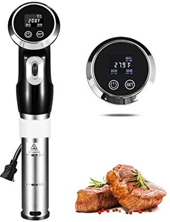 SMSOM 1500w Sous Vide, circulador de inmersión con Pantalla táctil Digital Máquina de Acero Sous Vide