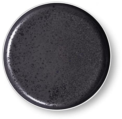 Médard de Noblat - Assiette plate - D26 cm - Aster Granit - Grès - Lot de 6 - Gris