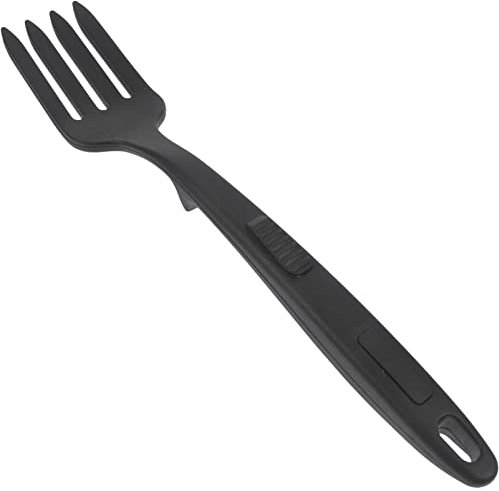 SHERCHPRY Silicone Cooking Fork Dinner Fork Ramen Noodle Fork Silicone Fork whisking Fork Cooking Serving Fork Salad Fork Snail Pasta Dishes Practical Cooking Fork Bendable Silica Gel Bacon