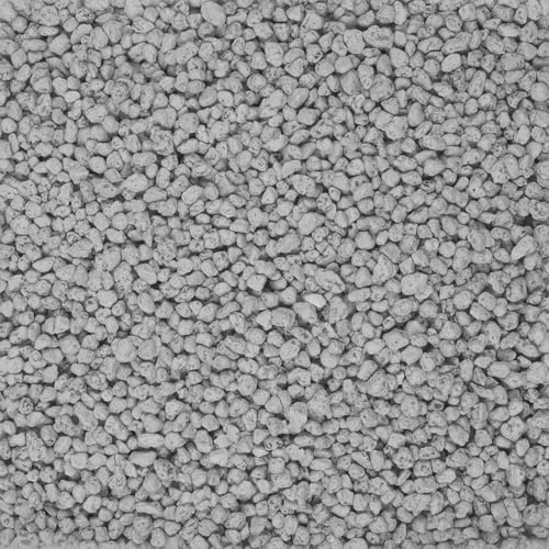 naninoa AQUARIEN-KIES Bodengrund HELLGRAU 2-3mm 5kg Farbiger Aquariensand Rundkies
