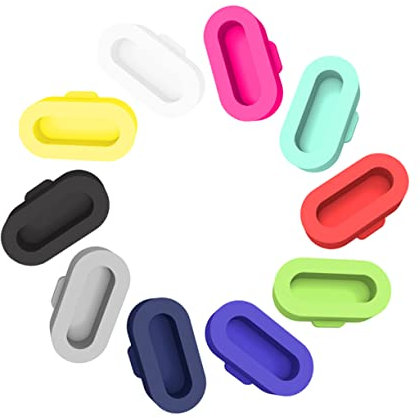 Gatuida 10piezas Tapones Antipolvo para Tapas De Silicona Tapones Protectores para Puerto De Carga Uso Diario Exteriores