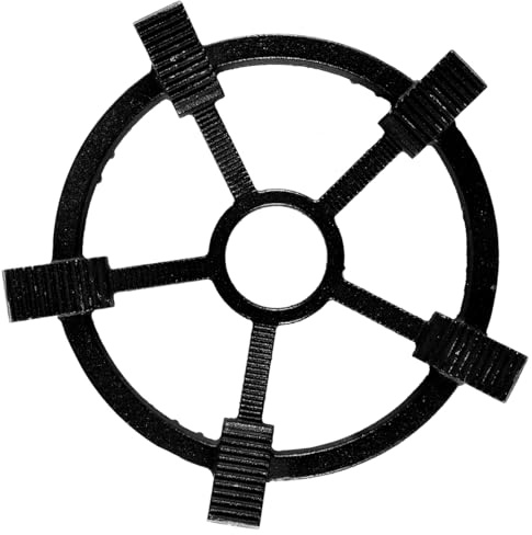 Nicear Reductor De Anillo De Gas, Anillo De Soporte Para Estufa De Gas, Anti-deslizante De Hierro Fundido Para Quemadores De Gas, Esteras Para Ollas Y Sartenes Calientes, Cafetera Exprés, Ola De Café