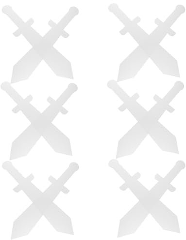 WRITWAA 12pièces Jouet De Chevalier Médiéval Escrime pour Garçon Fille De Jeu De Rôle Accessoires De Déguisement Entraînement Jouet Halloween