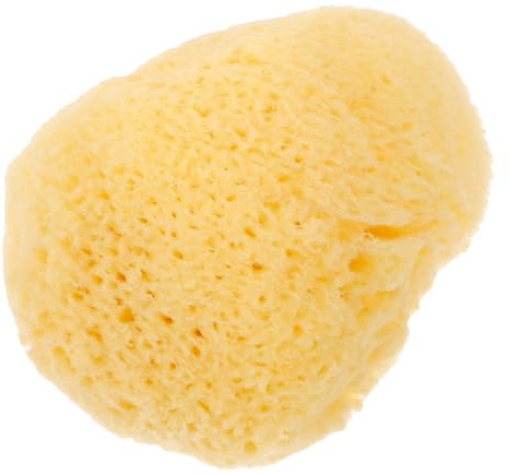 HONITANO Esponja de Esponja Amarilla Limpiadora Facial Limpieza Delicada Natural Importada y Larga Duración para Cutis Sensible para Viajar