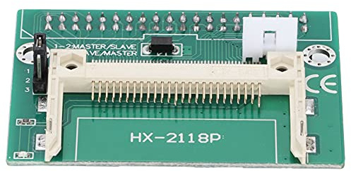 aqxreight IDE to CF Adapter Card 40 Pin Female Connector for CF I and CF II Memory Cards Compatible with Hard Drives 5.0V or 3.3V Power