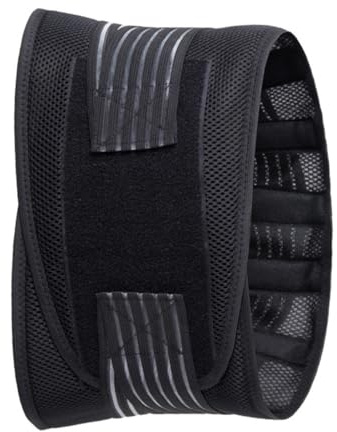 Veemoon Cinturón Ajustable para Correr Talla L, Faja Lumbares Transpirable de Fitness para Soporte y Protección de Cintura, Accesorio Deportivo Unisex para Entrenamiento y Actividades
