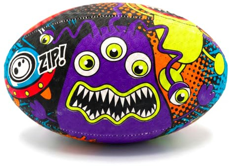 Optimum Palla da Rugby con Mostriciattoli, Midi