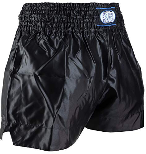 BAY Remy Uni schwarz Black Thaiboxhose (XXL)