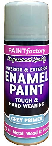 Paint Factory Enamel Paint Grey Primer, 400 ml