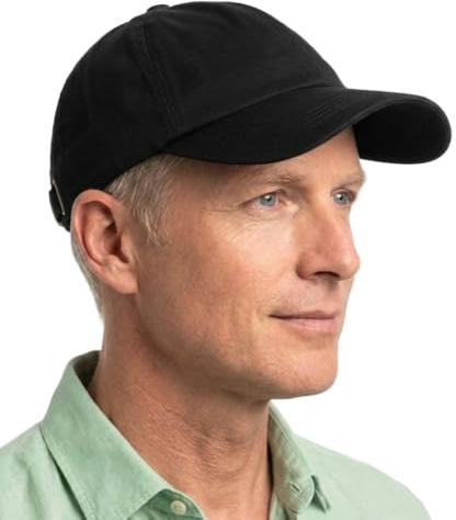 Cool4 Leinen Baseball Cap Herren Damen – 100% Leinen, atmungsaktiv & leicht, Sommer Cap verstellbar, Schirmmütze Unisex, Sonnenhut Outdoor Freizeit A32