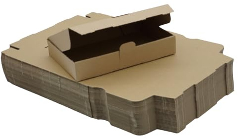 25 Stück Maxibriefkartons 240 x 160 x 45 mm (außen) - MB 3 - FEFCO 0426 - braun für Warenpost Warensendung Büchersendung Briefversand - elb-verpackungen