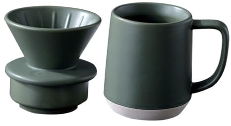 FELTECHELECTR 1 Set Coffee Filter Cup Ceramic Coffee Mugs Ceramic Dripper Espumador De Leche Coffee Brewer Coffee Cup s Manual Creative