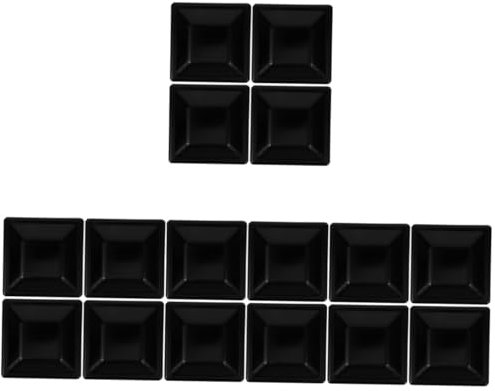 OSALADI 16sets Plastic Fence Post Caps Post Cap Covers and Scratch Fence Covers for Guardrail Railing Traffic Barrier Column Decorative
