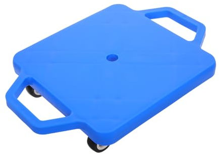 DECOMELODY Plastic Scooter Board Für Junge Mädchen Quadratisches Design Mit Stabilen Für Frühe Motorischen Fähigkeiten Und Sensorischen Integration Und Gymnastikaktivitäten