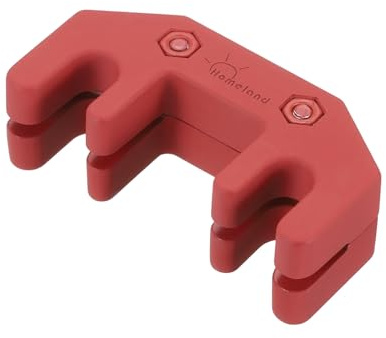 sourcing map 4/4 Violine Dämpfer Übung Violine Silence Metall Übungsdämpfer Set Klauenstil Rot für Geige Lautstärkeregler
