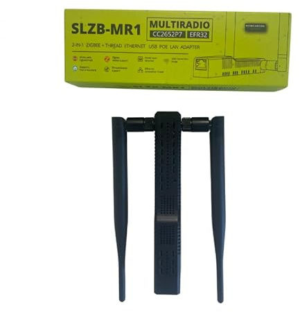 SMLIGHT SLZB-MR1 Zigbee-tråd LAN POE Dual Radio - Zigbee2MQTT, hemassistent, ZHA