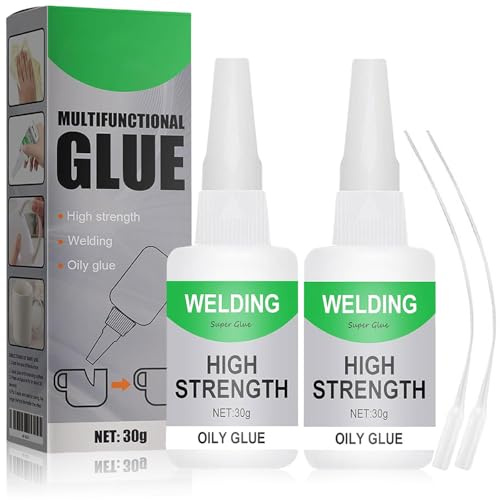 2 PCS Super Glue – Ultra-Strong Oily Welding Glue – Bonds Metal, Ceramics & Wood Instantly, Quick-Drying, Multi-Purpose Adhesive. Perfect for DIY & Professional Use – A Universal Fix-It Solution