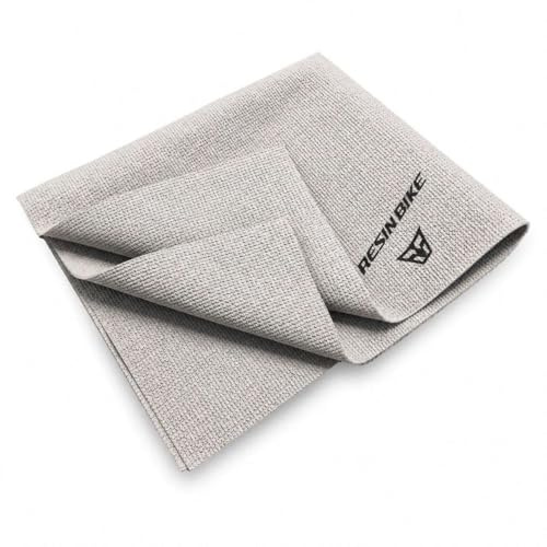 ResinBike Paño de Microfibra Ultra Absorbente 350%, para Secado de Coche y Moto, ideal para Carrocería y Cristales, efecto Antimarcas, 55×44 cm