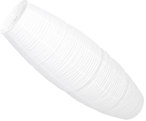 SILENRADAWN Pantalla de Papel para Lámpara de Pie, Estilo Nórdico, Cubierta de Luz Práctica en Hierro y Papel, Adecuado para Sala y Cuarto Infantil