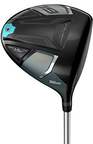 Wilson Staff Golfschläger, D9 Driver, Für Damen, 14,0° Loft, L-Flex, Für Rechtshänder, Schwarz/Blau, WGW470015