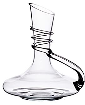 luckxuan Wein Dekanter Große Bauchflasche Schnell Dekanter Kristallglas WinEware Kreativer Ausgießer Home Rotweinflasche Geeignet für Hochzeitsfeier Geburtstagsveranstaltungen Dekantierer (Size : B)