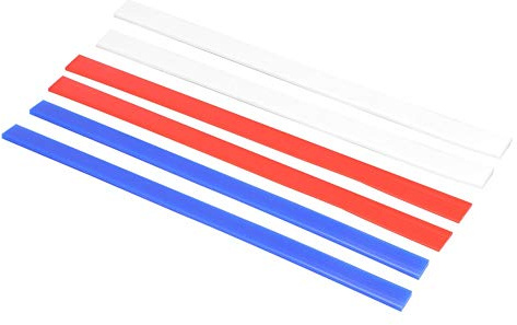 Bandes de Nivellement de Pâte pour la Cuisson Bandes de Pâte à Mesurer en Silicone Professionnelles Robustes Guides de Rouleau à Pâtisserie Biscuits Tartes Cuisson