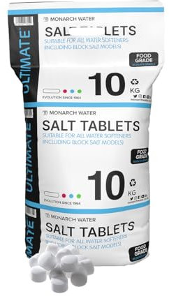 Monarch Water Ultimate 10kg Water Softener Salt Tablets - BS EN973 Class A Approved