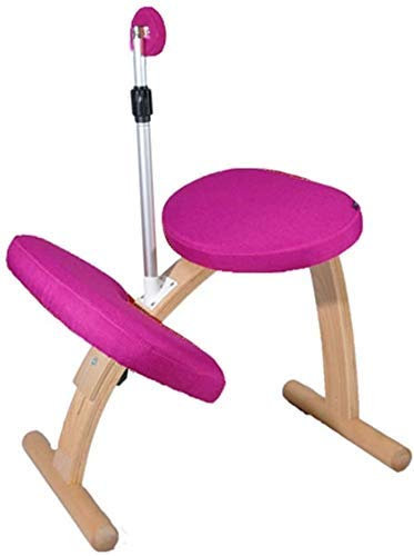 ZENFEKU Kinderhaltungskorrekturstuhl, ergonomischer Kniesitz, Bürokorrektur, Sitzhaltung, kann angehoben und abgesenkt Werden, kreativer Kinder-Lernstuhl, kniender Sitz