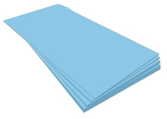 XPS Foam Insulation Boards 1200 x 600 x 10mm - Electric and Water Underfloor Heating Tile Laminate Underlay Thermal Extruded Polystyrene Insulation Sheets (10, 1200 X 600 X 30mm)