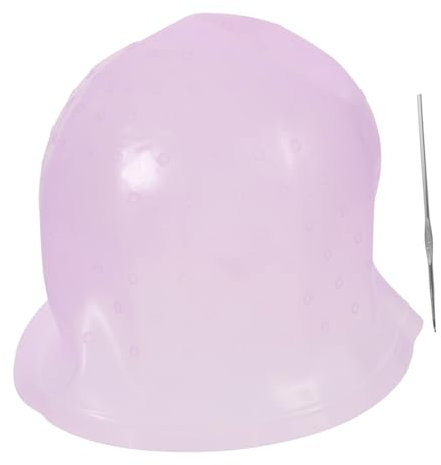 Healeved Professionelle Silikon Haarfärbekappe Elastisch Einheitsgröße Wiederverwendbar Mit Metallhaken Für Salon Und Heim Haarfärben