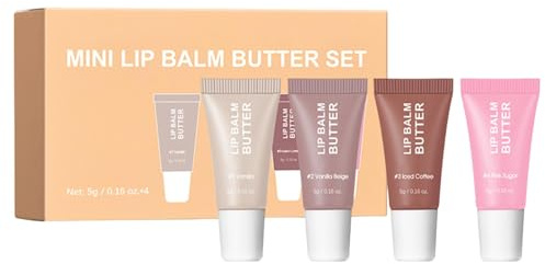 Tragbarer Lip Butter, Chapped Lip Care, Nourishing Lip Balm, Moisturizing Lip, Lip Plumper Balm, Natural Lip Balm, Lip Hydration Butter, Lip Balm, Soft Lip Balm for Men & Women