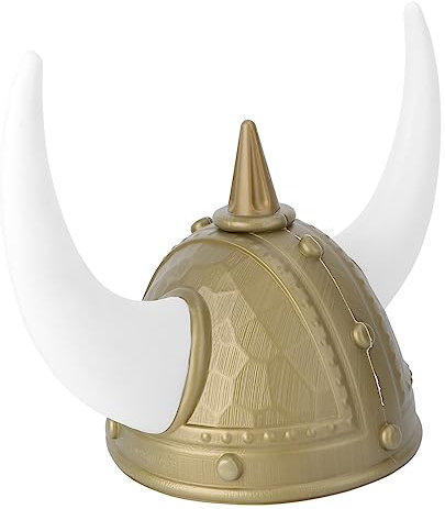 OATIPHO Ochsenhornhelm Dekoration Cosplay Hut Für Festival-party Urlaub Ochsenhorn-hut Braun