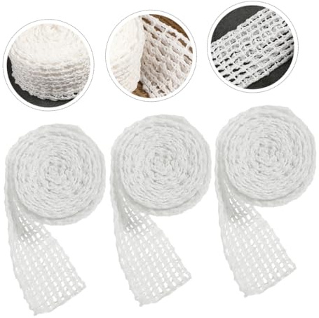 BESTYASH Filet à Viande Élastique Filet De Cuisson 3 m Laine Sûre Cuisine Maison Et Professionnels Ustensiles De Cuisson à Saucisses