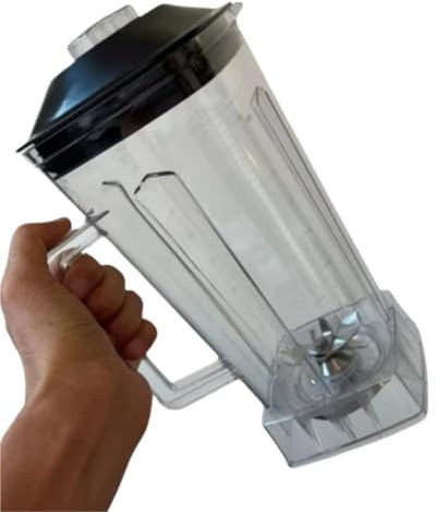 Mixeur Avec Couteau Et Couvercle, Compatible Avec BioloMix, 3HP 2200W, Smoothies Glacés