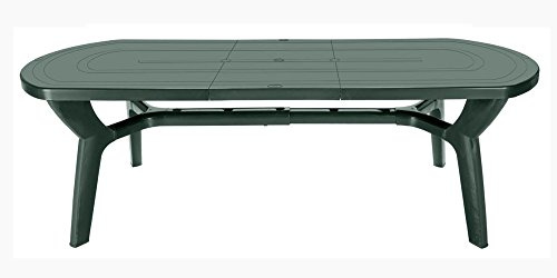 Tavolo da giardino allungabile in plastica/resina 180/230 cm + OMAGGIO