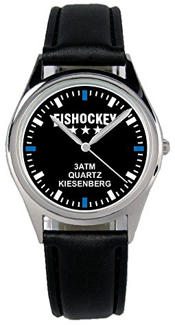 KIESENBERG Eishockey Uhr – sportliche Armbanduhr im Fan-Design - Stilvolle Herren-Uhr mit Eishockey-Motiv - Geschenkidee für leidenschaftliche Fans – B-2465