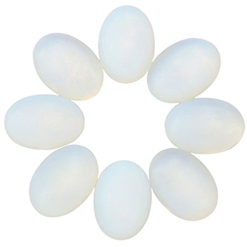 Nupuyai 5 Stk. Edelstein Cabochon flache Oval Steine für Schmuckherstellung | Kleine Cabochon Flachrücken Schmucksteine für Anhänger, Ketten, Ringe, Haarschmuck, Makramee Bastelperlen