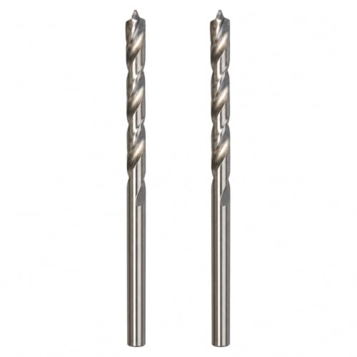 jjw-germany 2 St. HSS-G Präzisions Holzbohrer Spiralbohrer (D= 3,0 mm) mit Zentrierspitze
