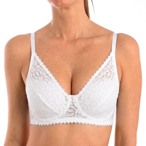 DIM Damen-BH Daily Dentelle | Bügel | durchbrochene Blütenspitze | Halt & Komfort
