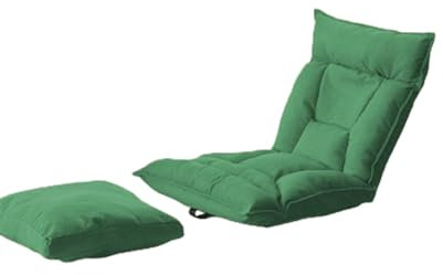 DKAIW Bodenstuhl-Sitzkissen mit Verstellbarer Rückenlehne, weicher und bequemer Sitzsack – perfekt als Meditationsstuhl, Lesestuhl F,66 * 56 * 60 * 15cm