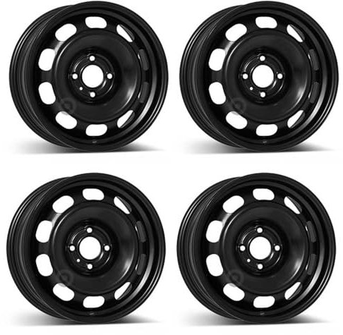 4x Alcar Stahlfelgen 4-7432 6.5Jx16 ET32 4x108 kompatibel mit Opel Corsa