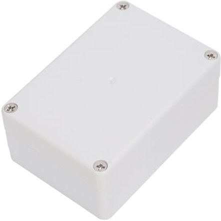Electrical Junction Box, 83x58x34mm Water Proof IP65 ABS Plastic Enclosure with Hinged Cover