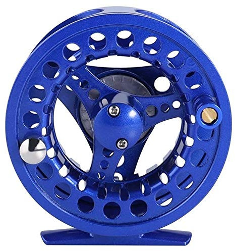 YZWHKJ Fliegenrolle,Fliegenfischen-Rolle Aluminium Fly Fishing Reel Der Full Metal 5 6 Gewicht Casting CNC-Fliegen-Fischen-Rad(Gold)