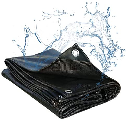 Telone impermeabile e resistente, di alta qualità, universale, con tessuto in nylon da 200 g/m² e occhielli rinforzati, 2 x 6 m