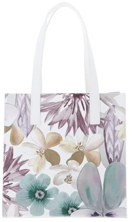 Ted Baker Handtasche Schultertasche Helisa Petal Print Icon Bag White mehrfarbig