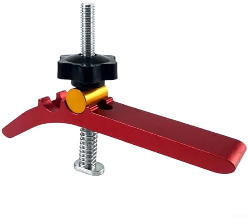 Tslot Clamping Table Plate Aluminum Alloy Jig Plus for Pressure Saw Tool Ttrack Workbench and Positioning Precision Woodworking Fixture for Clamp (T Screw Type)