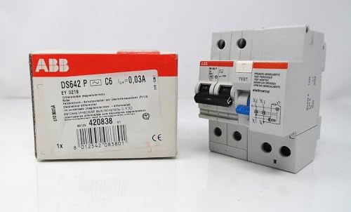 ABB Interruttore Magnetotermico Differenziale DS642 P 6A 0,03A