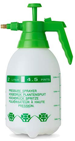 SA Products Pump Action Pressure Sprayer - Weed Killer Sprayer Pump for Fertiliser, Pesticides, Fungicides, Cleaning - Garden Sprayer with Plastic Lance - Water Spray Bottles - (2 Litre)